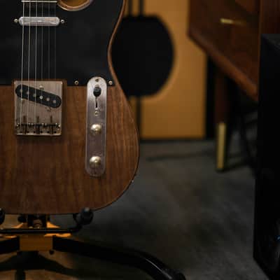 Handmade 60s T‑Style Custom 2026 – Walnut Shellac Semi‑Matte Light Relic image 4