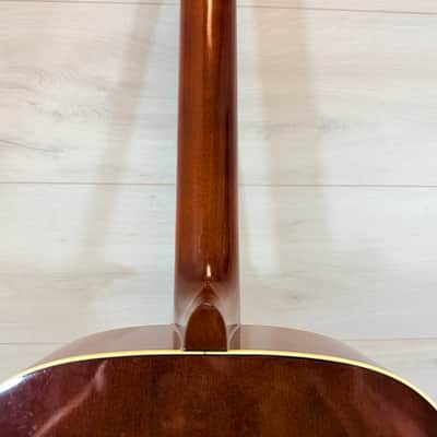 Yamaha SJ-180 Vintage Acoustic Guitar Made in Taiwan Natural Finish 1980's image 12