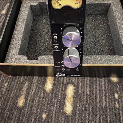 Serpent Audio Chimera 500 Series Opto Limiter / Compressor Module 2010s - Black image 1
