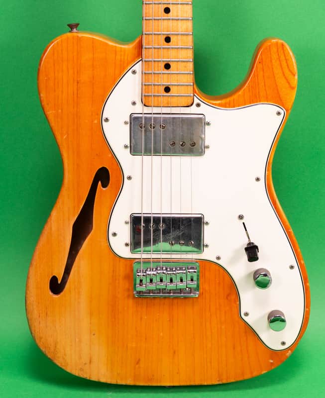 Fender Telecaste Thinline 1975 - Natural Ash - Very Good