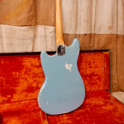 Fender Musicmaster II 1965 - Blue image 7