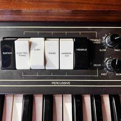 Korg Lambda ES-50 48-Key Polyphonic Synthesizer 1979 - 1982 - Black / Wood image 5