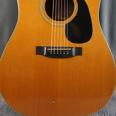 1970s Yamaki F-150 Dreadnought Acoustic Guitar MIJ w/ Hard Case image 1