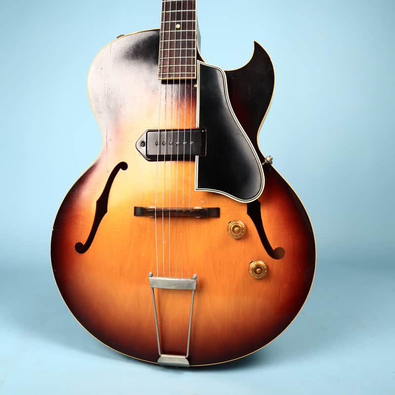 Gibson ES-225T Sunburst 1957 Vintage Electric Guitar image 1