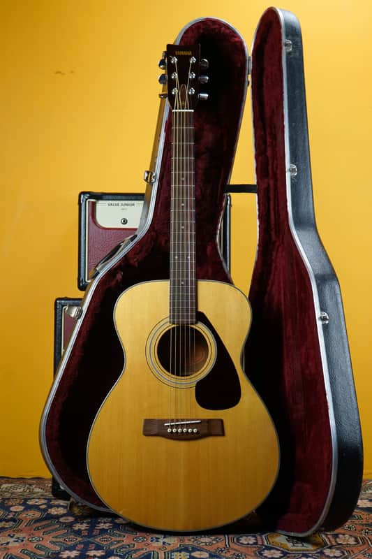 1970-75 Yamaha Orange Label FG-152 Natural Made in Japan Acoustic