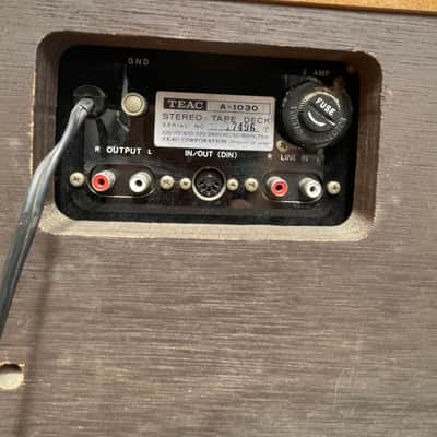 TEAC A 1030 1970s Reel to Reel 2 Channel Tape Recorder image 9