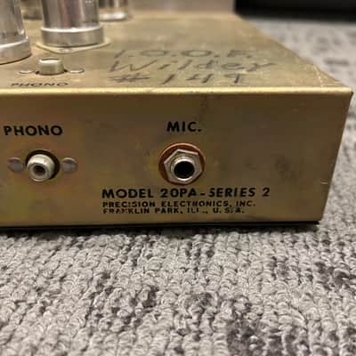 Precision Electronics PA20 vintage tube amplifier project PA 20 amp el84 6bq5 image 10
