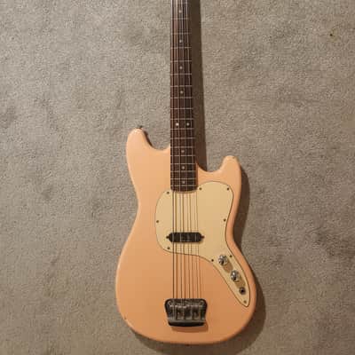 Squier Vista Musicmaster Bass 1997 - Shell Pink image 1