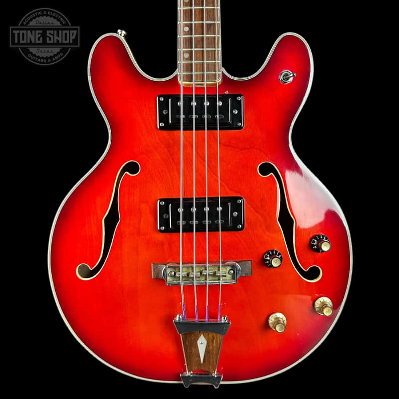 Vintage 1971 Epiphone 5120E Red w/non original case TSU25055 image 1