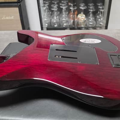 SCHECTER C-1 Hellraiser-S FR LH Left Hand SUSTANIAC SYSTEM! EMG 81 Floyd Rose AAA Quilt Top 24 Fret Super Strat Pro Lefty C1 Guitar image 13