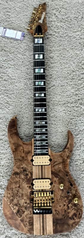 Ibanez RG Premium Electric Guitar Antique Brown Stained Flat Model RGT1220PBABS image 1