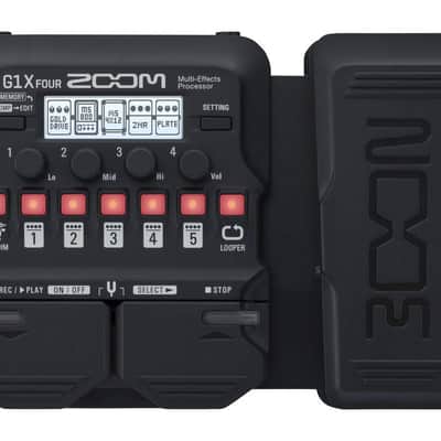 ZOOM G1X FOUR Multi-Effects Processor with Expression Pedal image 1