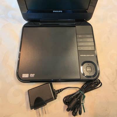 Philips Philips PD700/37 White Black 7 Inch LCD Screen Portable DVD Player. image 3