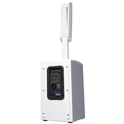 QSC KC12-WH 3000W Active Powered 3-Way Column Loudspeaker System White Pack image 6