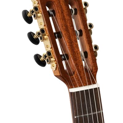 Ortega RCE138-T4-L Performer Series Solid Spruce Top Mahogany Neck Cutaway Nylon 6-String Classical Acoustic-Electric Guitar w/Gig Bag For Left Hand Player image 15