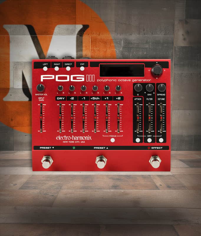 Electro-Harmonix POG3 Polyphonic Octave Generator Pedal (POG3) image 1