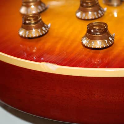 2007 Gibson Custom Shop Les Paul 1958 Reissue Aged Chambered body with OHSC / Video Tour image 19