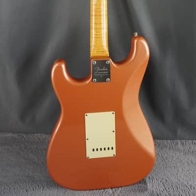 Fender Japan ST-62AS/H 40th Anniversary 1994 Stratocaster Copper Metallic Matching Headstock Foto Flame Neck image 3