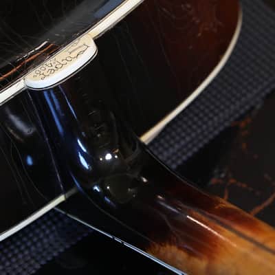 1936 Gibson Super 400 Hollow-Body Archtop Electric Guitar Sunburst + OHSC image 19