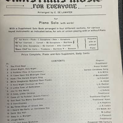 Christmas Music for Everyone Rubank 1937 image 2