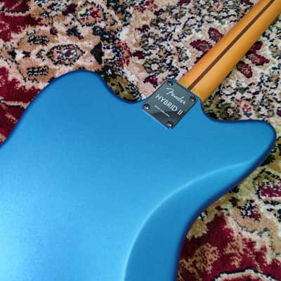 *NEW IN BOX* 2026 Fender Japan Hybrid II Jazzmaster Satin Metallic, Matte Aero Blue - MIJ JD26 image 23