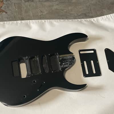 2004 Korean Ibanez RG370DX Black Basswood Guitar Body Edge Pro II Ready image 1