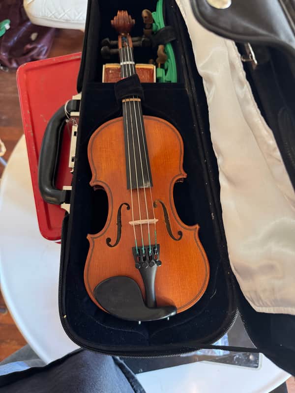 Franz Hoffman Violin 1/10 Size with Case image 1