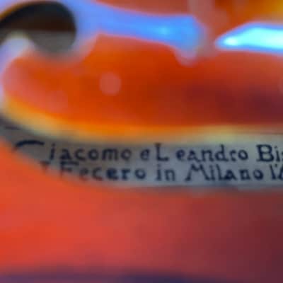Giacomo e Leandro Bisiach Fecero Milano L'A 1947 Italian Label image 2
