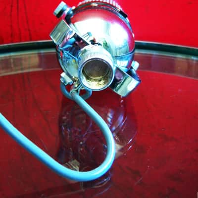 Vintage 1960's Fen-tone FM-18 crystal pill microphone High Z with cable & box Calrad Lafayette Olson image 10