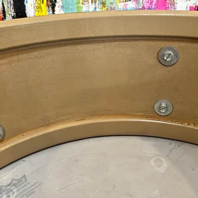 Slingerland Deluxe Student Model 6-lug snare 1966 - Silver sparkle image 11