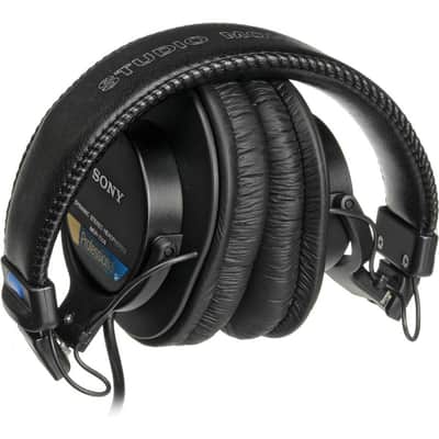 Sony MDR-7506 Professional Folding Headphones, Bundle with Remote Audio Ear Pads for Sony MDR-7506 Headphones, Pair image 6