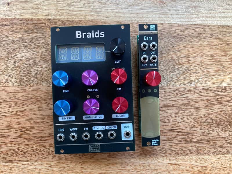 Mutable Instruments Braids clone with bonus ears image 1