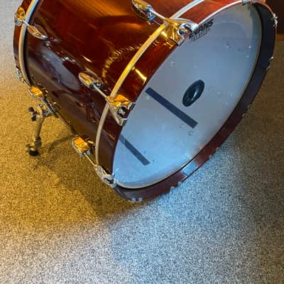 Gretsch USA Custom Bass Drum 22x22 - Walnut High Gloss (2006) image 2