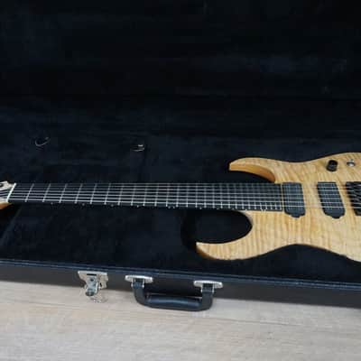 Bernie Rico junior (jr.) Hesperian 727 7 string 2012 natural oiled finish image 7