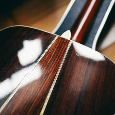 1981 K.Yairi YW-500P – Handcrafted in Japan | Solid Top | D-45 Style | Original Hard Case image 18