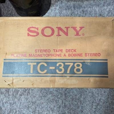 Sony TC-378 reel to reel tape recorder 3-head 18cm-reel + 24x TDK/BASF tapes – top image 9
