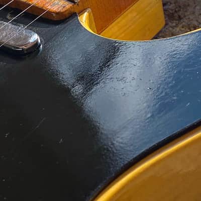 General Vintage Tone Pickguard original Bakelite for Telecaster 52 - Broadcaster. 1950a real nitroc image 10