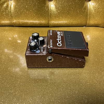 Boss OC-2 Octave (Black Label) 1989 - 1997 - Brown used image 4