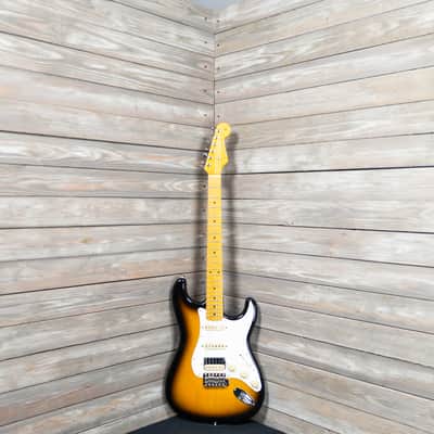 Fender JV Modified 50s Stratocaster HSS - 2 Tone Sunburst (WS) MIJ Japanese Vintage image 5