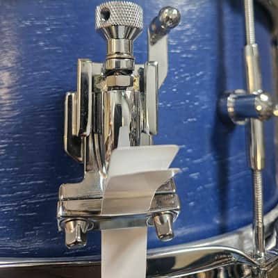 Reverie Drum Company 6x13 Maple Snare Drum Blue Lacquer image 5