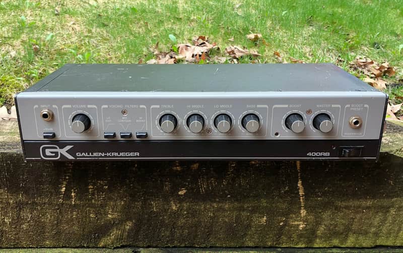 1983 Gallien-Krueger 400RB bass amp head - early! image 1