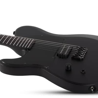 Schecter PT Black Ops LH Satin Black Open Pore image 3