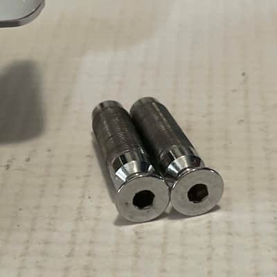 2000's Schaller Made in Germany Chrome Original Floyd Rose Tremolo Bridge & Arm Set, Brass Block image 5