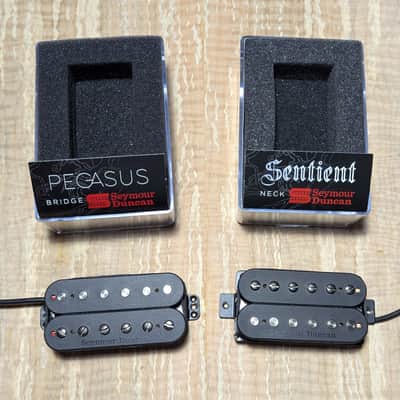 Seymour Duncan Pegasus Trembucker & Sentient Humbucker 6 String Pair image 1