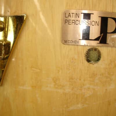 Latin Percussion 11" Classic Quinto, Natural  w/ Stand image 8