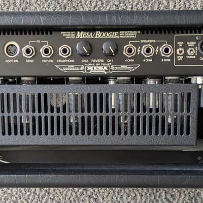 Mesa/Boogie Mark Five 35, 35-watt Tube Amplifier Head - Black w/cover & Pedal image 2