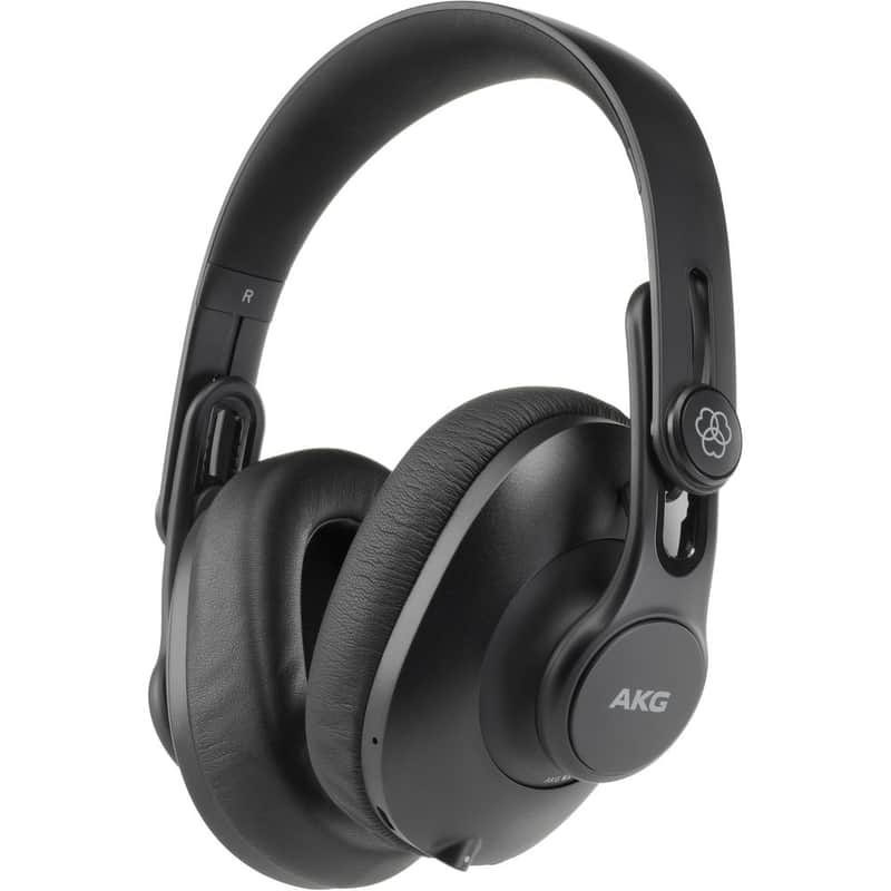 AKG - K361-BT - Professional Bluetooth Closed-Back Studio Headphones - Black image 1