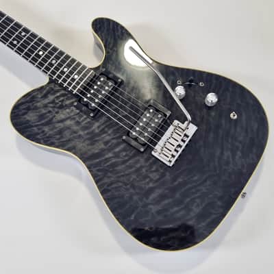 Fender Telecaster Set Neck 1991 Custom Shop Trans Black image 7