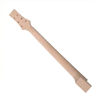 Mahogany Guitar Neck with Rosewood Fingerboard and Bird Inlays, 24 Frets image 2