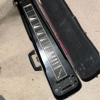 1964 Airline Lap Steel made by Valco- Black image 1